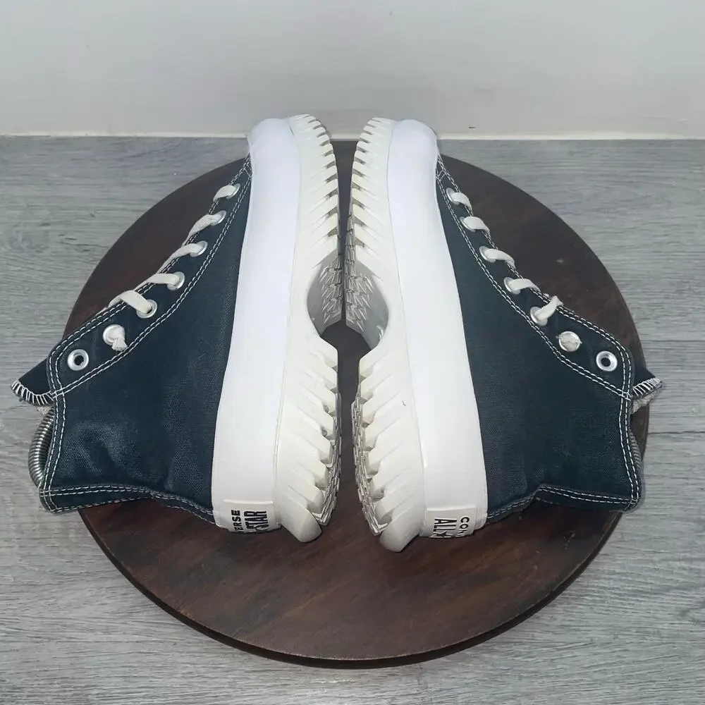 Converse Chuck Taylor All Star Lugged 2.0 Hi Womens Size 6 Shoes Black Sneaker